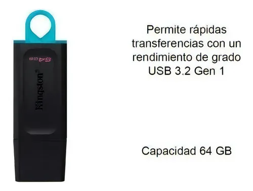 PENDRIVE 64GB KINGSTON DATATRAVELER - Imagem 4