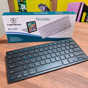 Teclado Kapbom Ka-689 Sem Fio - Preto